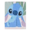 NoJo Disney Stitch Ohana Means Family Blue, Green, and White Super Soft Photo Op Baby Blanket - 2 of 3