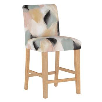 Skyline Furniture Hendrix Counter Height Barstool Abstract Shapes Cloud
