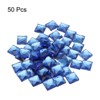 Unique Bargains Square Acrylic Flat Back Heart DIY Crafting Decor Jewelry Rhinestone 50 Pcs - 3 of 4