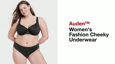 Women's Ribbed V-front Cheeky Underwear - Auden™ : Target