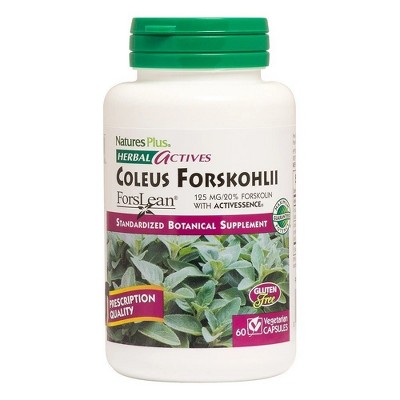 Herbal Actives Coleus Forskohilli Forslean by Nature's Plus  -  60 Capsule