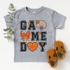 The Juniper Shop Basketball Game Day Coquette Toddler Short Sleeve Tee - 3 of 4