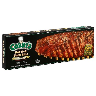 Corky's BBQ Pork Ribs - Frozen - 24oz