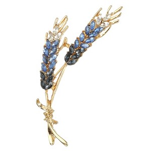 Unique Bargains PATIKIL Flower Design Durable Sparkling Brooch - 1 of 4