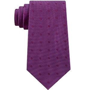 Calvin Klein Mens New Reflection Dot Self-tied Necktie - 1 of 1