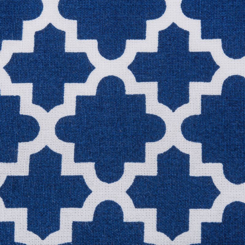 70&#34; Cotton Lattice Kitchen Tablecloth Blue - Design Imports, 2 of 4