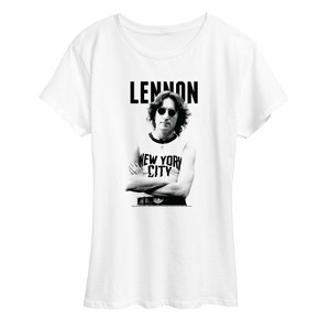 Women's - John Lennon - Lennon NYC Short Sleeve Graphic T-Shirt - 1 of 4