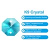 Unique Bargains Crystal Pendants Octagon Beads for DIY Lamp Arts Crafts Decoration 60 Pcs - 3 of 4