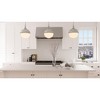 Urban Ambiance Luxury Modern Farmhouse Pendant,  17''H x 12''W,  Brushed Nickel Finish, ULB2001 - 2 of 4