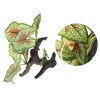 Unique Bargains Aquarium Plants Decorations Artificial Aquatic Plant Green Purple 1 Pcs - 3 of 4