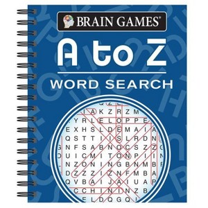 Brain Games - A to Z Word Search - by  Publications International Ltd & Brain Games (Spiral Bound) - 1 of 1