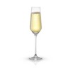 JoyJolt Layla Crystal Champagne Flute Glasses - Set of 8 Champagne Glasses – 6.7 oz - 3 of 4