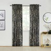 Commonwealth Rockport Pole Top Dressing Window Curtain Panel Pair - Dark Grey - 2 of 4
