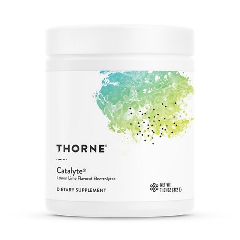 Thorne Catalyte - Electrolyte Replenishment and Energy Restoration Supplement - NSF Certified for Sport- Lemon Lime - 11.01 Oz - image 1 of 4