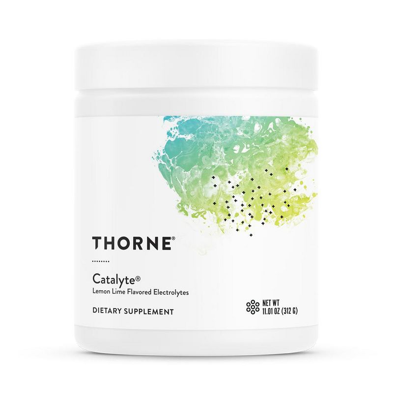 Thorne Catalyte - Electrolyte Replenishment and Energy Restoration Supplement - NSF Certified for Sport- Lemon Lime - 11.01 Oz, 1 of 8