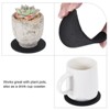Unique Bargains Reversible Absorbent Water-proof Lightweight Plant Coasters 6 Pcs - 3 of 4