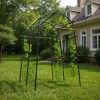 Orieon 7.5Ft Metal Garden Arch Trellis with 7 Pipes – Adjustable Pergola for Climbing Plants & Outdoor Decor. - 3 of 4