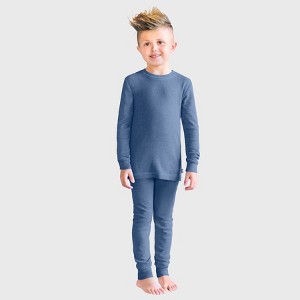 City Threads Boys USA-Made Soft & Cozy Thermal Long Johns 2-Piece Set - Warm Base Layer & Loungewear - 1 of 4