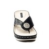 GC Shoes Dafni Embellished Two-Tone Comfort Slide Wedge Sandals - 4 of 4