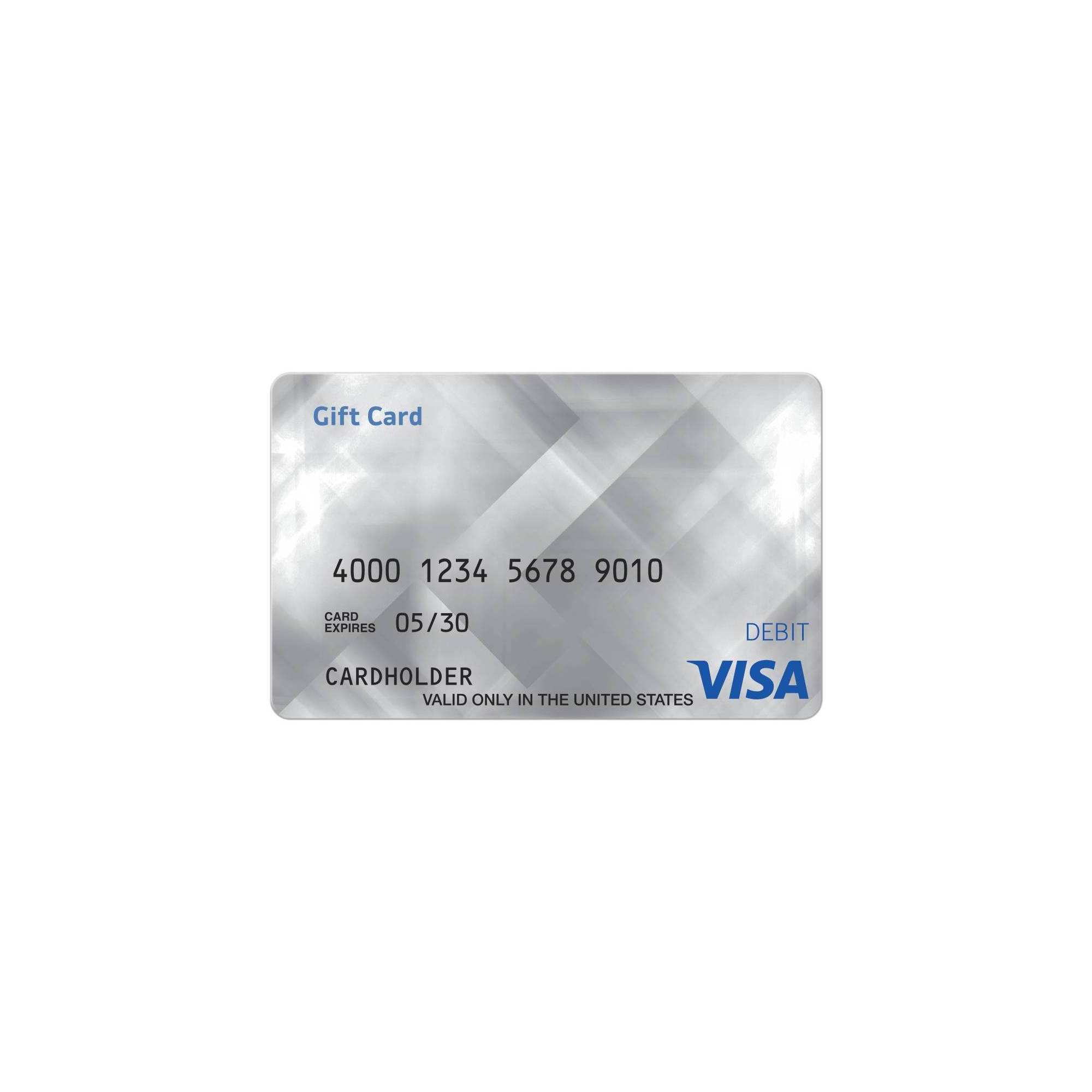 Visa Prepaid Card - $200 + $6 Fee