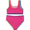 Just Love Girls’ UPF 50+ 2-Piece Bikini Swimsuit Set – Neon, Tie-Dye & Ombre Styles for Kids - 2 of 2