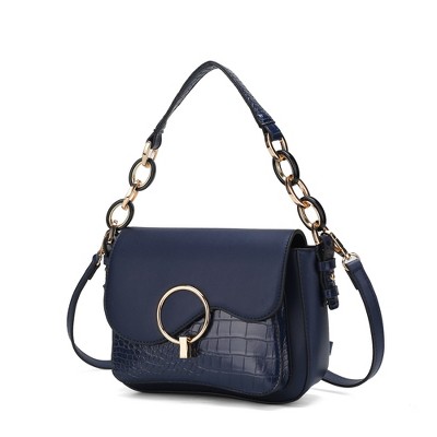 MKF Collection Fantasy Croc Vegan Leather Women's Shoulder Crossbody Bag by Mia K