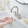 BWE 4 in. Centerset 2-Handle High-Arc Bathroom Faucet - 3 of 4