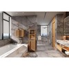 Ridstar 52 in. H Natural Multifunctional Bathroom Storage Cabinet - 4 of 4