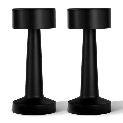 Bell + Howell Chelsea Table Lamp 2 Pack Small Cordless Touch LED Rechargeable