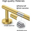 Towel Rack for Bathroom Wall Mounted, Thicken SUS304 Stainless Steel Towel Rod Modern Home Decor - 3 of 4