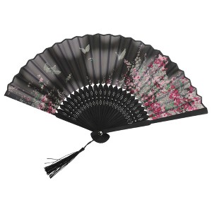 Unique Bargains Ancient Style Folding Fan 1 Pc - 1 of 4