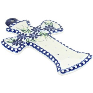Blue Rose Polish Pottery 47 Vena Cross - 1 of 1