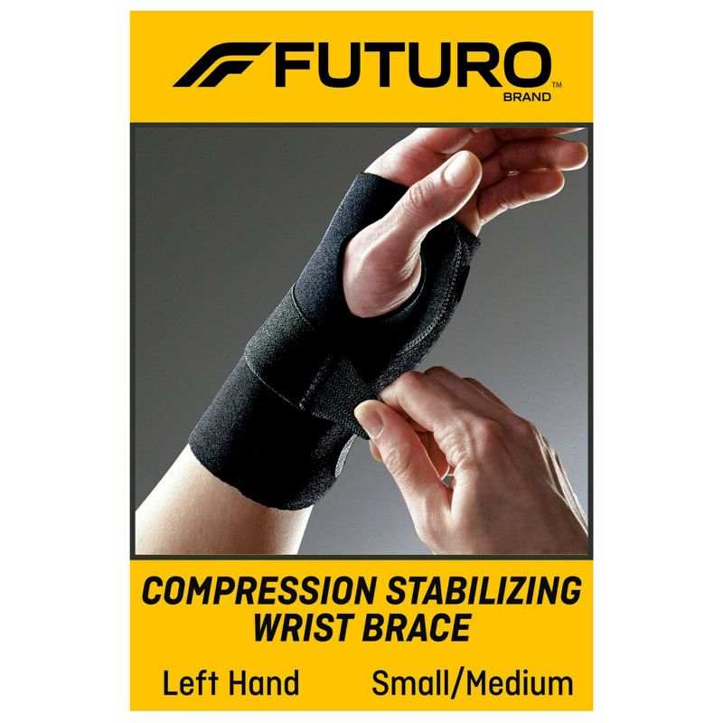 FUTURO Compression Stabilizing Wrist Brace - Left Hand, 3 of 13