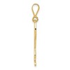 Black Bow Jewelry 14k Yellow Gold German Shepherd Pendant - 2 of 4