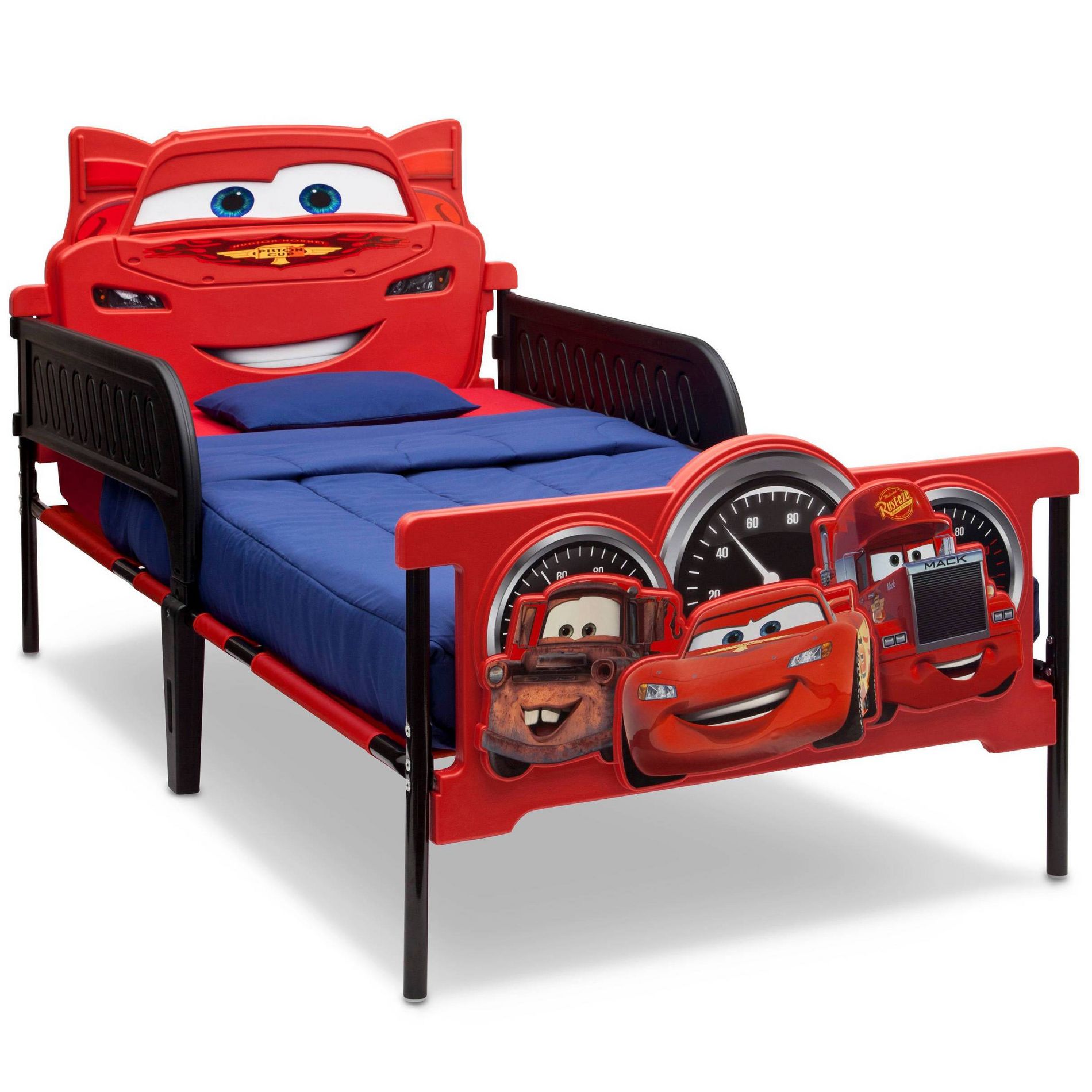 Delta Children Kids' 3D Toddler Bed - Disney Pixar Cars Lightning McQueen
