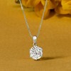 Ross-Simons 2.00 Carat Moissanite Solitaire Necklace in Sterling Silver - 4 of 4