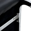 NicBex Luxury Arch Dining Chairs, Faux Leather High Resilience with Silver Metal Legs, Side Chairs for Kitchen Office - 3 of 4