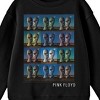 Pink Floyd Two Face Album Cover Art Crew Neck Long Sleeve Youth Black Sweatshirt - 2 of 2