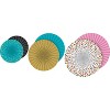Teacher Created Resources Confetti Hanging Paper Fans 3 Per Pack 3 Packs (TCR77107-3) - 2 of 2