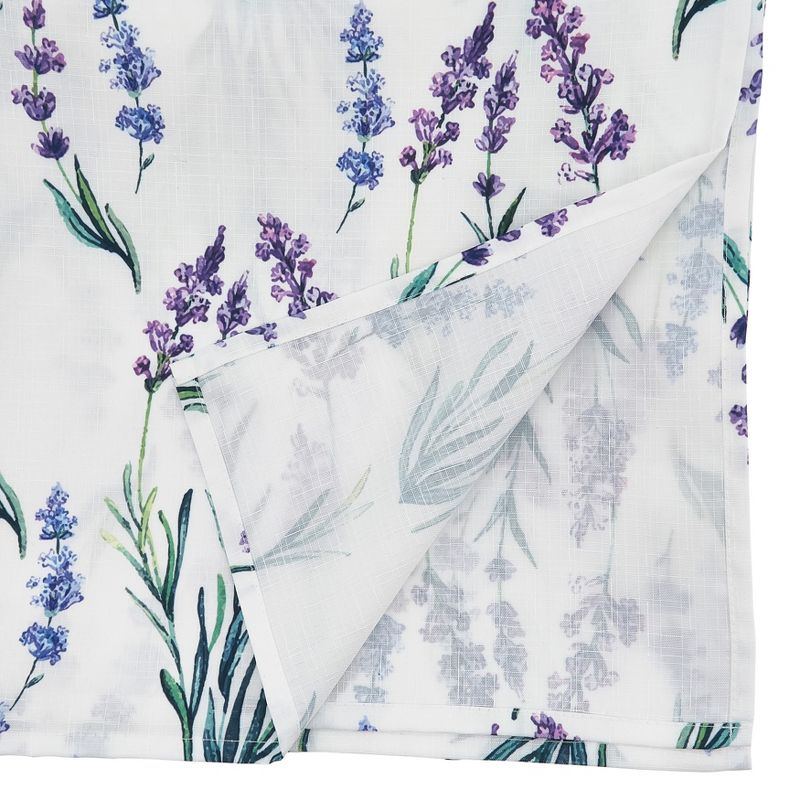 Saro Lifestyle Lavender Tablecloth, Lavender, 50" x 70", 4 of 6