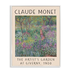 Stupell Industries Classic Garden by Monet Framed Giclee Art - 1 of 4