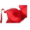 Allegra K Women Full Cup Breathable Comfort Floral Lace Non-Padded Underwired Bra - 4 of 4