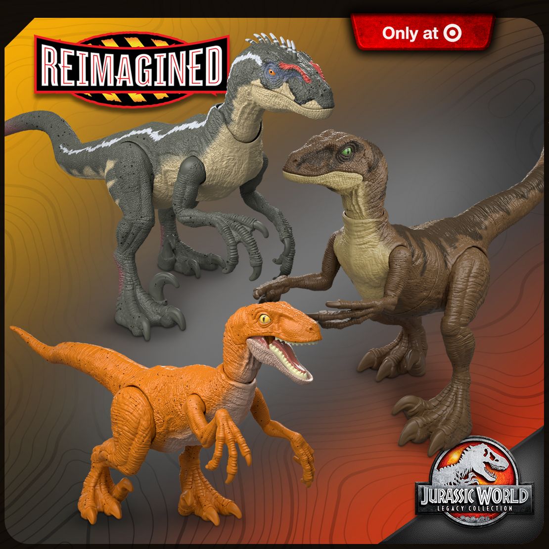 Only at Target
Reimagined
Jurassic World Legacy