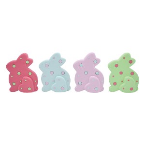 Transpac Resin Easter Silhouette Figurines Set of 4 Home Decorations Easter - 1 of 1