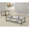 Coaster,Trini 2-piece Coffee and End Table Set Black Nickel - 2 of 4