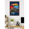 Trends International Mattel Hot Wheels - Monster Trucks Smash Framed Wall Poster Prints - 2 of 4