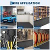 4 x 6 FT Garage Floor Mat, 2.8mm Thickened PVC Rubber Trailer Mat, Non-Slip Floor Protector Mat for Garage, Warehouse, Gyms, Trailer, SUV - 4 of 4