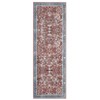 Machine Washable Area Rugs, Vintage Printed Accent Carpet with Non-Slip Backing, Stain-Resistant Oriental Floor Carpet - 3 of 4