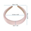 Unique Bargains Women's Classic Satin Sponge Headband 6.3"x5.91" 1 Pc - 3 of 4
