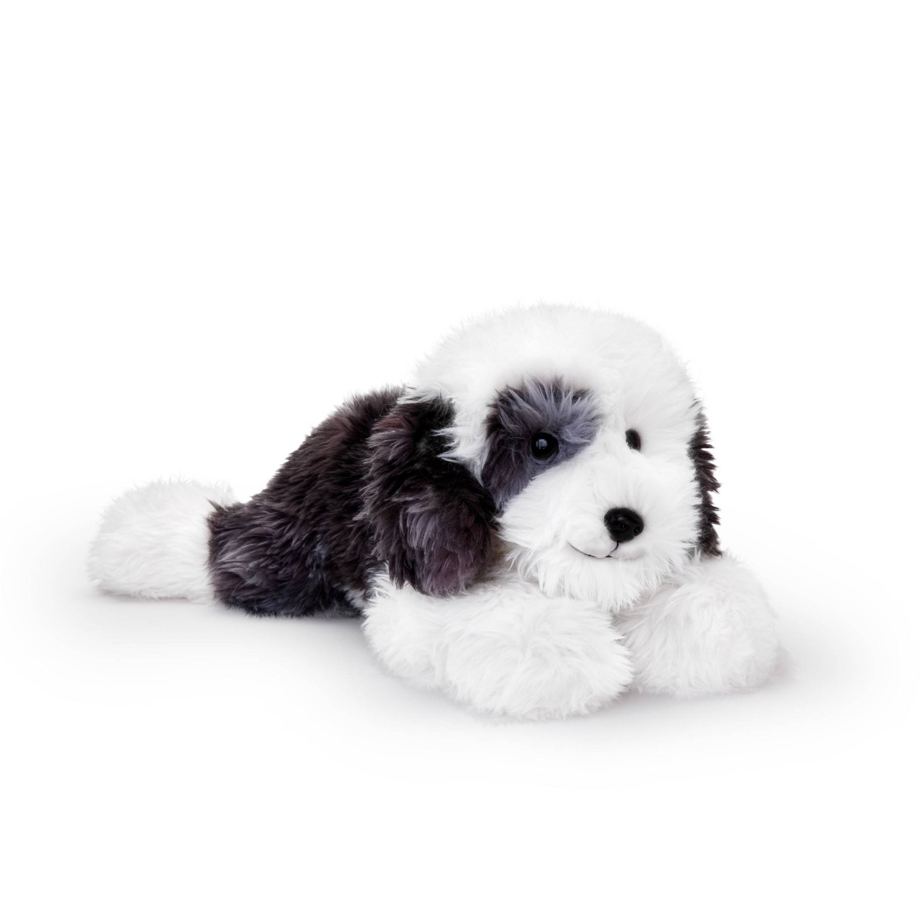 FAO Schwarz 22" Toy Plush Lying Sheepadoodle Stuffed Animal